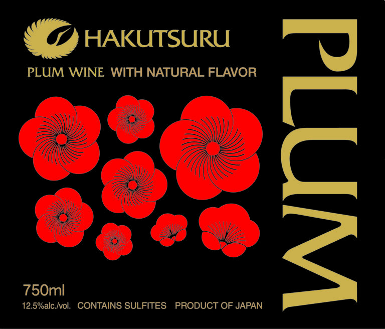 Hakutsuru Plum Wine Label 720ml