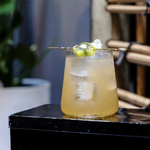 The Kiwi To Happiness SHEZEN Sake Cocktail