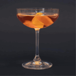 Citrus Plum Toddy Cocktail