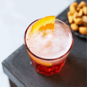 Nigori Negroni Cocktail