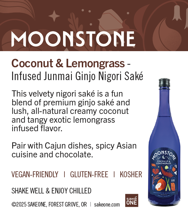 Moonstone Coconut & Lemongrass Shelf Talker