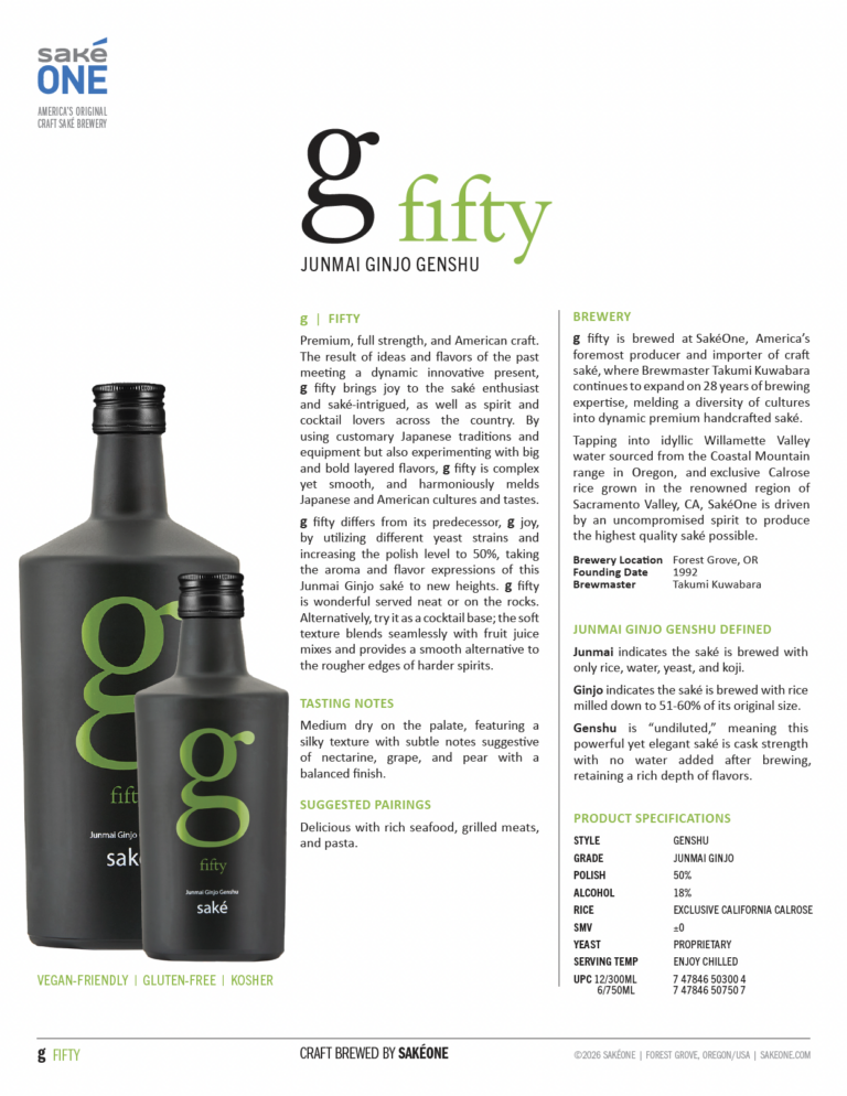G Fifty Tech Sheet
