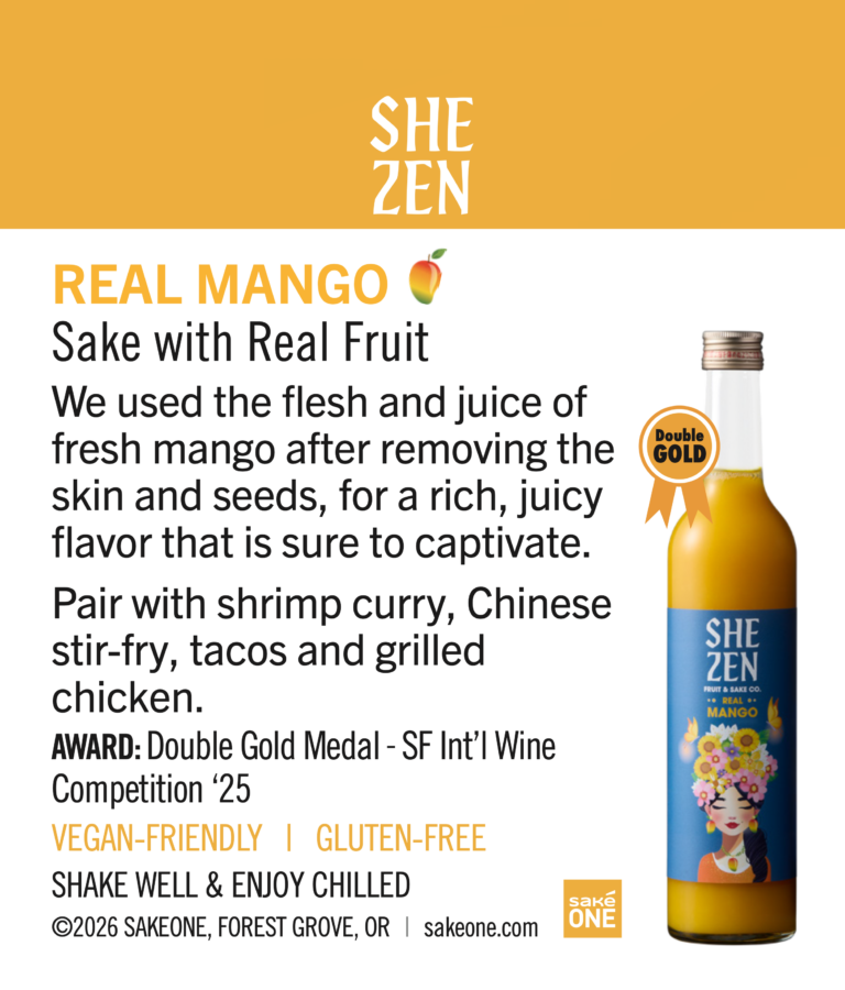 SHEZEN Real Mango Shelf Talker