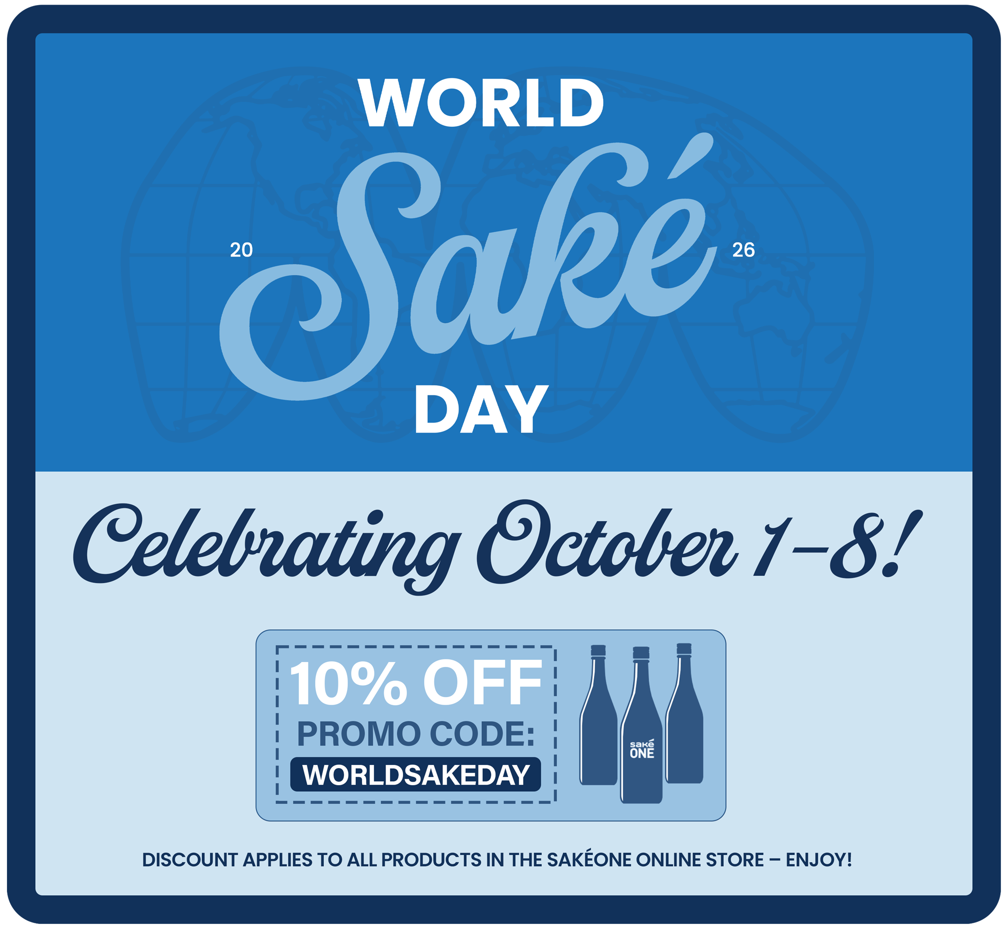 World Saké Day 2026 – 10% Discount on all products in the online store!